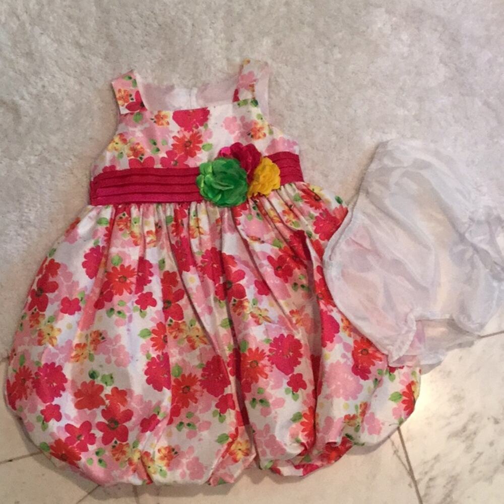 Nanette floral bubble dress worn once and perfect